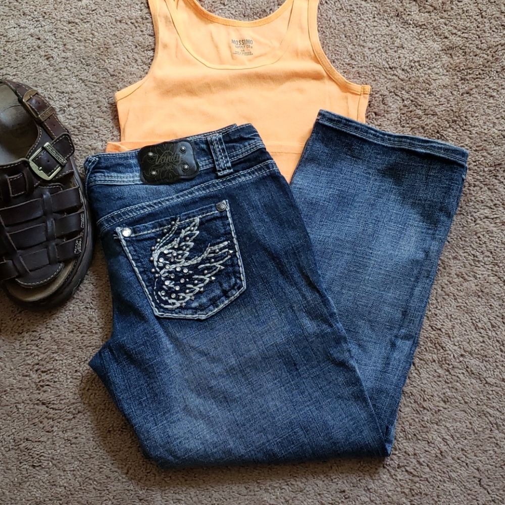 Vanity Tyler embellished Capri sz28